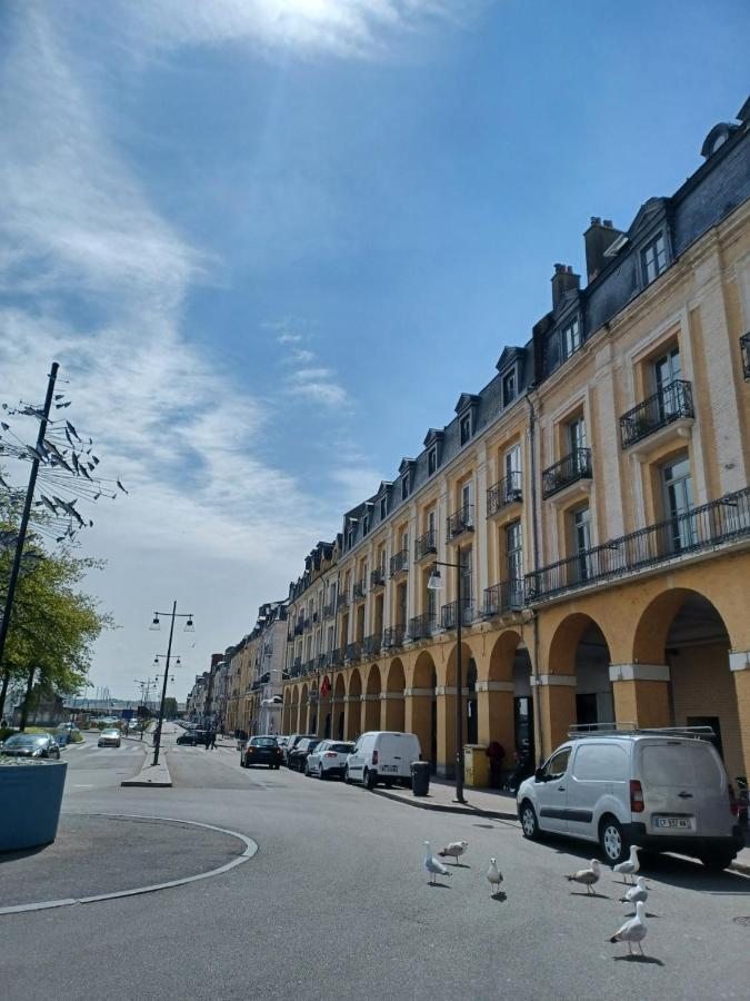 Bleu D'Arques Appartement Lumineux Et Calme Dieppe Luaran gambar